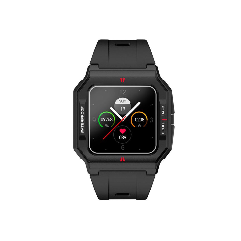El reloj inteligente L.A Smartwatch en color negro